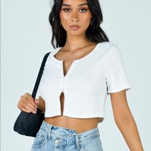 Princess Polly Crop top never worn